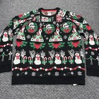 Disney Parks Mickey    light Up    Christmas Sweater Adult Medium Holiday Castle