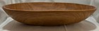 Vintage Large Hand-carved Wooden Oval Dough Bowl - 15 75  Long - Mcm Farmhouse