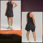Lululemon Nulux Running Dress 8  Graphite Grey Size 4 Nwt Tennis