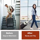 Luggage Strap For Carry On Bag - Cinch Belts Luggage - Cinch Travel Belt Black