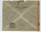1941 Egypt Censored Airmail Cover Cairo To Emerson Radio New York16941