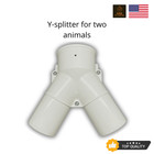 Automatic Feeder With  Y- Splitter Two Animals