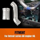 Coolant Pipe   Intake Extension Pipe Kit For Detroit Engine 14l Series 60 Steel