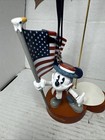 Disney Parks Mickey Mouse Americana U s a  Flag Eagle Ornament Nwt Lb