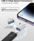 Lightning Male To Usb Female Adapter  Usb To Iphone Otg Dongle Adapter  2-pack U