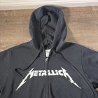 Gildan Metallica Black Pullover Hoodie Sweatshirt  Size L