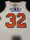 Karl Anthony Towns Signed Autographed New York Knicks Nba Finals Jersey Gtp