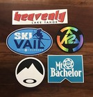 Ski Snowboard Sticker Pack   Lot - Vail Heavenly Burton Oakley Jackson Hole K2