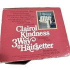 Vintage Clairol Kindness 3 Way Hairsetter 1974 Heated Mist 20 Curlers Plug In