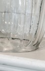 Simply Stunning Set Of 2 Glass Pumpkin Cloches By Janine Graff - Clear
