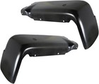 Black Rear Bumper Ends For 09-14 Ford F150 With Sensor Holes Pair Fo1102373