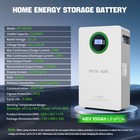 48v 100ah Lifepo4 Lithium Battery 5 12kwh Built-in Bms Off-grid Solar System Rv