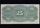 25c Fractional Note     Vf Very Fine     4th Issue Currency Bill F    trusted   