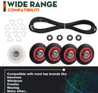 4392067 Dryer Repair Kit Belt Rollers   Idler For Whirlpool Kenmore Maytag Duet