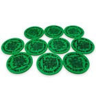 Officers Club  lot Of 10  Topside Lounge Newport Ri Drink Plastic Trade Token