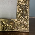 Gold Ornate Cherub Resin Picture Frame