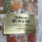 Current Christmas Gift Wrap Sheets   Cards  santa s Workshop  Vintage Nos New