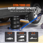 Triple Bag Air Jack 5 Ton 11000 Lbs Pneumatic Car Jack W adjustable Handle