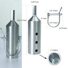 Trailer Jack Drill Adapter For 1  Top Wind Jacks  Heavy Duty Stainless Steel 