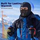 Balaclava Ski Face Mask Winter Windproof Warm Glove 3d Design Breathable Bandana