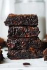 Fresh Baked Double Chocolate Fudge Brownies Family Box 18 Count Rich Moist Fudgy