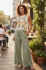 Dolan Anthropologie Women s Floral Embroidery Sleeveless Crochet Tank Top New