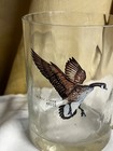 Vintage David Maass Glass Beer Mugs Set Of 3 Waterfowl Duck Canada Goose Steins