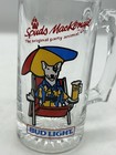 Bud Light Spuds Mackenzie Original Party Animal 1987 Glass Beer Mug 5 5  Vintage