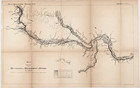 1878 Upper Mississippi River Valley Map Original Burlington - St Louis Large