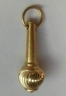 Brass Bajrangi Gada 1 5 Inch  Lord Hanuman Pendant For Good Luck Wealth Health