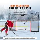 Uimoso Hockey Goal Backstop Net Hockey Sport Target Netting Outdoor 12x7ft