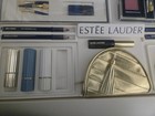 Vintage Est  e Lauder Makeup Gift Set Vanity Tray Mirror 19    Collectible