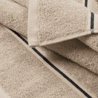 Myown Cotton 2 Pack Oversized Bath Towel Set 28x55 Inches  2 Bath  Tan 