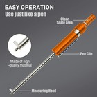 Car Brake Pad Thickness Gauge Tool 1 5mm-11mm With Scale Automotive Measurement