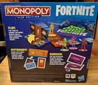 Monopoly Fortnite Flip Edition Board Game Hasbro Game -brand New With Bonus Code
