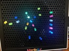 Vintage Lite Brite Glowing Pegs Game  Works  