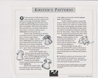 American Girl Doll Kirsten Clothing Sewing Reprod pattern Oop Pleasant Company