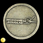 Mcdonnell Douglas Astronautics Company Silver Clad Commemorative Medal -e1150