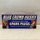 Blue Crown Husky Tf 1 2    Pipe Thread Spark Plugs Box -10 Plugs Nos