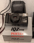 5 Cameras   Accessories Vintage Lot  - Sony Pentax Nikon More - Parts Or Display