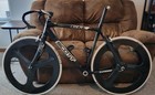Scott Cr1 Team 56cm Carbon Fiber Frame Set W  Carbon Wheelset   Cockpit