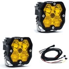 Baja Designs   Squadron 2 0 Sport Led Pair Amber Driving combo Lights   Wiring