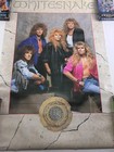 Whitesnake 1987 Band Poster 22 5x34 English Heavy Metal Vintage 