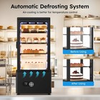 Commercial Cake Display Refrigerator Merchandiser Counter Top Floor Refrigerator