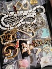 Lot Of Antique To Vintage    craft    Pieces And Parts Jewelry  Repair  Harvest 