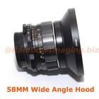 58mm Metal Wide Angle Lens Hood For Canon Nikon Sony Pentax Olympus Lens