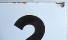 Vintage New York Subway Train Station Porcelain Sign 42nd Street Manhattan Nyc