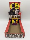 Batman 1989 Series 1 Sealed Wax Pack  joker Wrapper    Empty Display Box  Topps