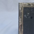 Vintage Gold Tone Ornate Metal Picture Frame Display Stand 3 5x5