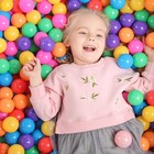 100pcs 5 5cm Colorful Plastic Ball Pit Balls Baby Kids Play Pool Bath Swim Toys